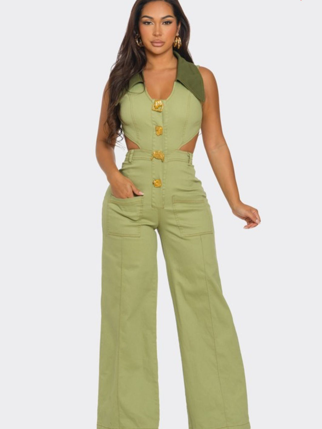 JUMPSUIT OLIVO