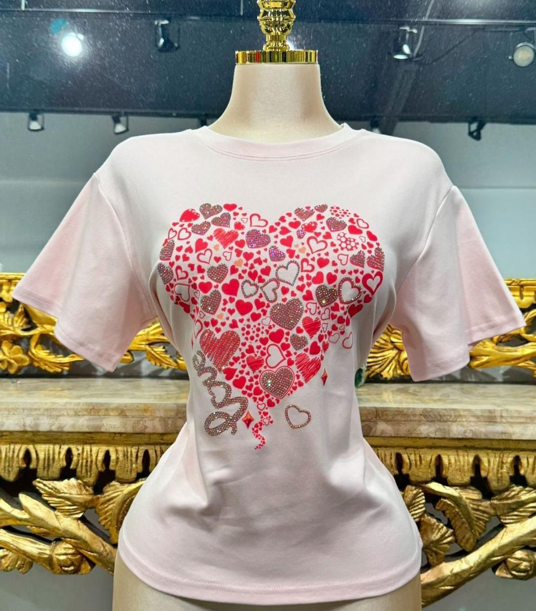 TSHIRT PRINT CORAZONES