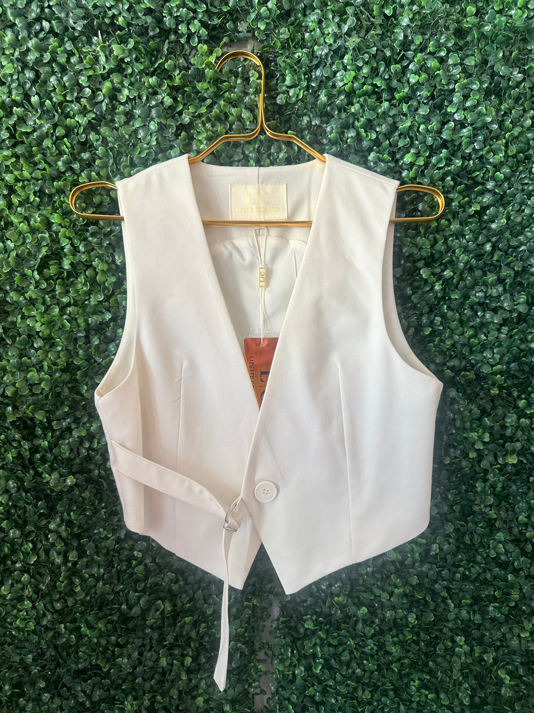 VEST CREMA CLARO