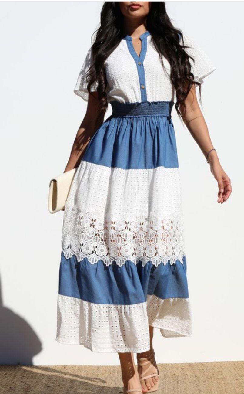 MIDI DRESS LACE